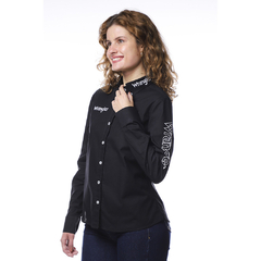 CAMISA TRICOLINE FEMININA LOGO - WW201 na internet