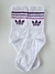 1AD8 ADIDAS BLANCA CON 3 RAYAS TONOS VIOLETA - comprar online