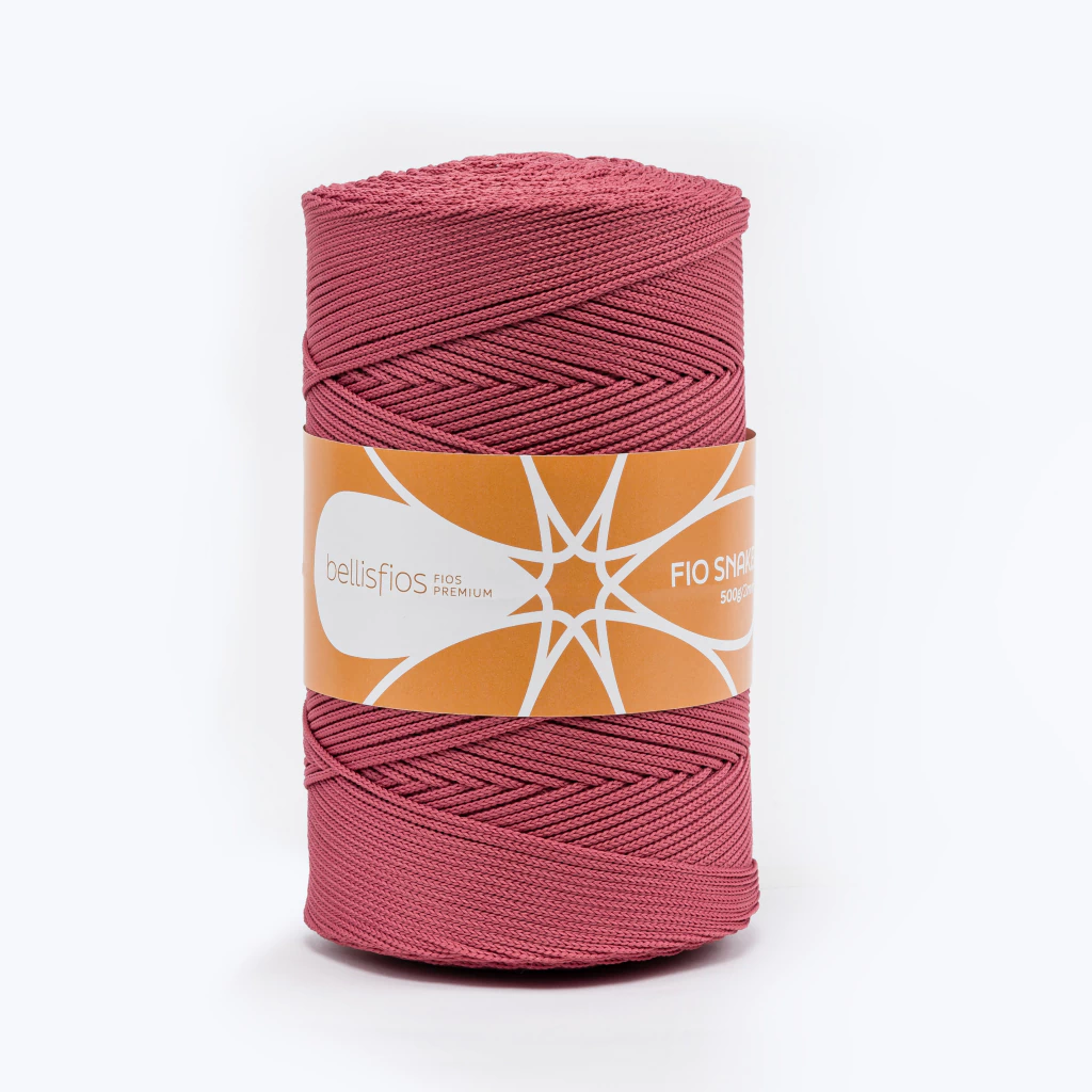 Snake Rosa Antigo 2mm/ 500g - 500m