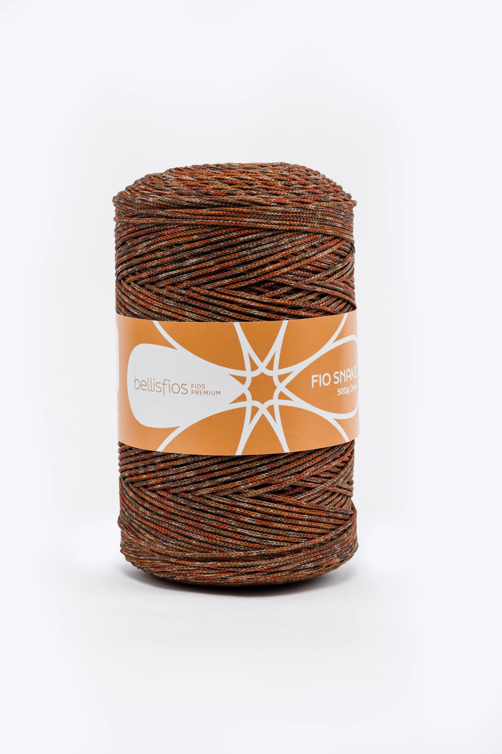 Snake Tiedye Cobra Coral 2mm/ 500g - 500m