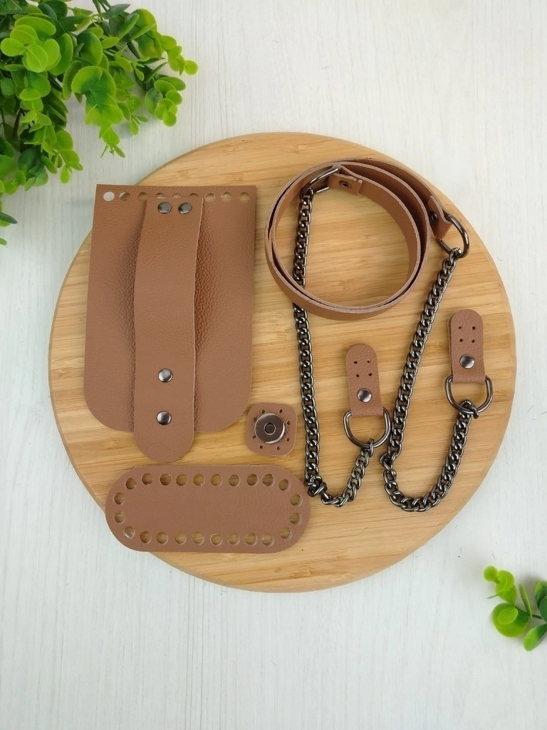 Kit Mini Bag - Caramelo/Onix