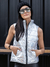 Chaleco Slim Fit Glitter Silver - comprar online