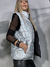 Imagen de Chaleco Slim Fit Glitter Silver