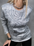 Sweater Metallic Silver en internet