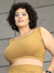 Crop Top Basic Mostaza