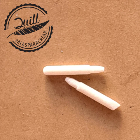 Puntas para Marcador recargable (1 redonda/1Chanfle)