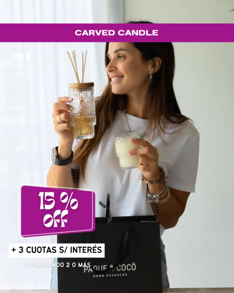 Carved Candle