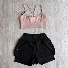 SHORT RUNNER CON CALZA MICROFIBRA IMPORTADO IRUN862 - tienda online