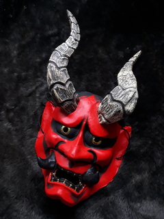 MÁSCARA HANNYA VERMELHA - comprar online