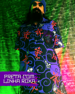 CAMISETA BOTÃO 4 PACTOS MTC - M.THE CRAZY