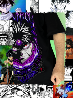 CAMISETA CHAMAS NEGRAS