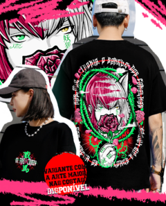 CAMISETA RAPOSA E ROSAS - comprar online