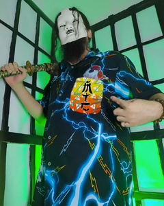 CAMISETA BOTÃO ELECTRIC SLEEP na internet