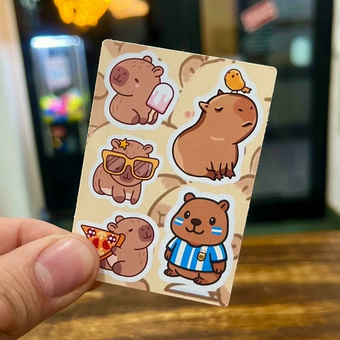 Plancha Mini Capibara 1 - comprar online