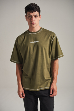 REMERA OVERLOCK - VELO SANTO | Indumentaria