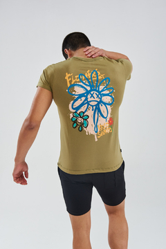 REMERA FLOWERS