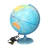 Globo terraqueo 20 cm Gloter color con luz base plastica 207LW