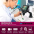 Microscopio Pantalla LCD portable digital microscope 1-600x Optico