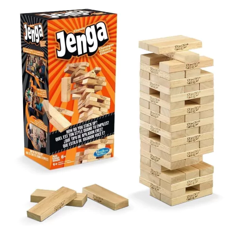 Jenga Juego Clasico Madera Profesional Hasbro A2120