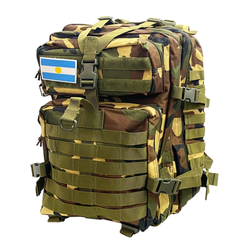 Mochila Tactica Militar 40 Litros Camuflado Jungla