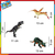 Imagen de Dinosaurios Cretaceous x 3 piezas