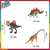 Dinosaurios Cretaceous x 3 piezas - tienda online