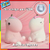 Velador Silicona Luz de Noche Unicornio Bateria Recargable USB LL127