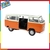 Auto De Metal Escala 1:34 Volkswagen Bus T2 Naranja en internet