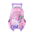 Mochila Unicornio Con Luz 45cm Carro 18 F6341 - tienda online