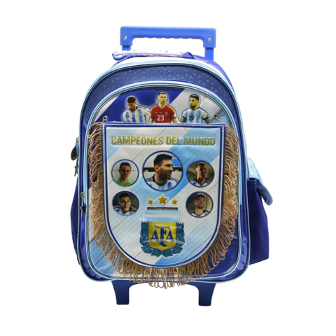 Mochila AFA Banderin Argentina 40cm Carro 16 AF111