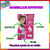 Maquillaje Facial Pintafan Stencil Unicornio - comprar online