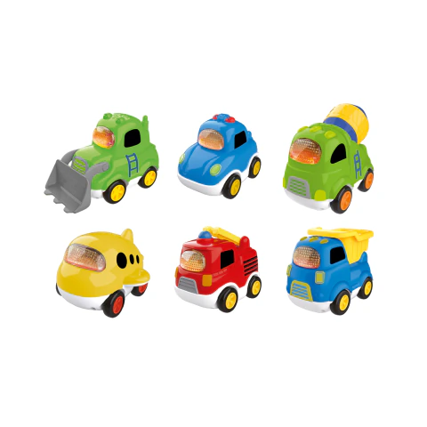 Vehiculos Divertidos con Luz y Sonido Bebe BB141