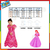 Disfraz de Bella Fucsia Candela Infantil Niña Princesa