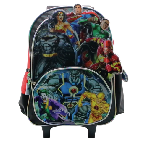 Mochila Liga De La Justicia 40cm Carro 16 LJ322