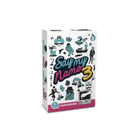 Juego De Cartas Say My Name 3 Expansion