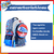 Mochila Escolar Basquet Con Luz Led 45cm Espalda F1733 - comprar online