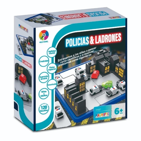 Juego De Mesa Policias Y Ladrones Magnific 2182