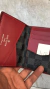 Porta cartões louis vuitton vermelho - comprar online