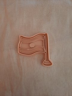 Cortante bandera de 9x9cm