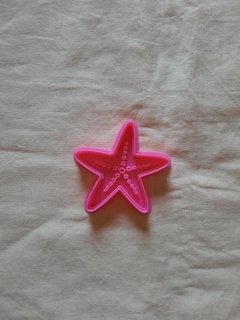 Cortante estrella de mar con detalle de 9x8cm