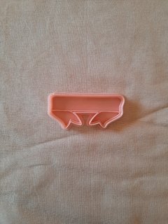 Cortante Banner N°3 10x5cm
