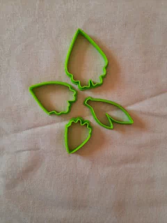 Set cortantes Peonia de 5, 6, y 7 cm