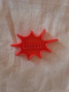 Cortante shhhh de 13x9cm