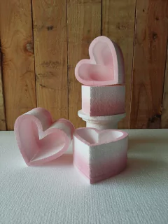 Cajas corazón de 10cm