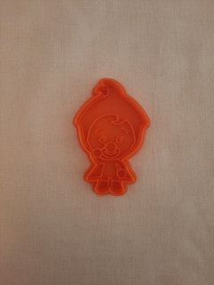 Cortante Payaso Plim Plim con cuerpo de 10x6cm