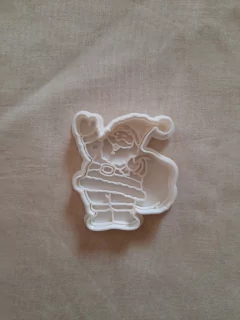 Cortante papa noel de 9x8cm