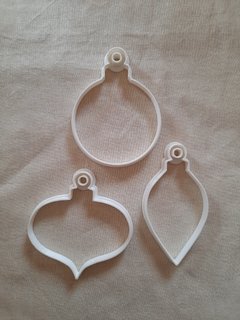 Set de 3 bombitas de navidad - comprar online