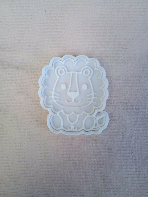 Cortante Leon bebe zafari