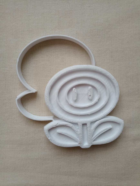 Mario Bross personaje flor