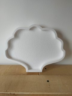 Caramelera Ostra Blanca de 30cm - comprar online